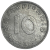 10 рейхспфеннигов 1943 год.Двор B.3 рейх.Германия.       