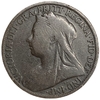 1 пенни 1897 год.Королева Виктория.Великобритания.Бронза. 