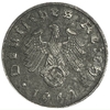 1 рейхспфенниг 1942 год.Двор B.3 рейх.Германия.  