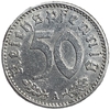 50 рейхспфеннигов 1942 год.Двор A.3 рейх.Германия.    