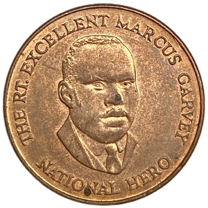 25 центов 2003 год.Маркус Гарви.Ямайка.