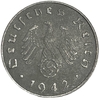 10 рейхспфеннигов 1942 год.Двор J.3 рейх.Германия.     