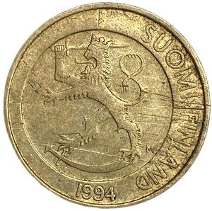 1 марка 1994 год.Финляндия.     