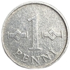 1 пенни 1972 год.Финляндия.     