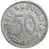 50 рейхспфеннигов 1943 год.Двор A.3 рейх.Германия.      