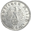 50 рейхспфеннигов 1943 год.Двор D.3 рейх.Германия.      