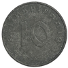10 рейхспфеннигов 1942 год.Двор A.3 рейх.Германия.      