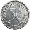 50 рейхспфеннигов 1935 год.Двор F.3 рейх.Германия.  