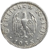 50 рейхспфеннигов 1935 год.Двор J.3 рейх.Германия.  