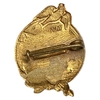 Знак памятный 1957 год.Фестиваль молодежи  в Ленинграде.Голубь мира.ЛМД.СССР.Красный.Тяжелый.  
