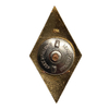 Знак ромб ЛМД.Технический ВУЗ СССР.Бронза,позолота,эмаль,винт.