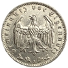 1 рейхсмарка 1935 год.Двор A.Третий рейх.Германия.