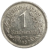 1 рейхсмарка 1937 год.Двор A.Третий рейх.Германия. 