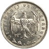 1 рейхсмарка 1937 год.Двор A.Третий рейх.Германия. 