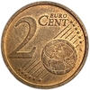 2 евроцента 2002 год.Италия.