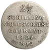 2,5 шиллинга 1809 год.Шлезвиг-Гольштейн.Германия.Серебро.