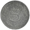 5 рейхспфеннигов 1941 год.Двор E.3 рейх.Германия.  