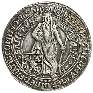 Иоахимсталер 1520 года.Графство Шлик.Копия 1967 года.СССР.