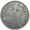 50 рейхспфеннигов 1939 год.Двор A.3 рейх.Германия.  