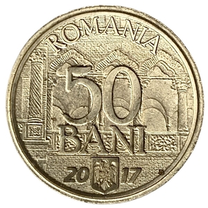 50 бани 2017 год.10 лет в ЕС.Румыния.