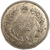 1/4 янга 1892-1895 год.Королевство Великий Чосон.Корея.