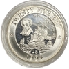 25 экю 1994 год.Фрэнсис Дрейк.Великобритания.Серебро.Proof.